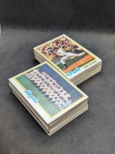 1978 topps baseball cards - topps,