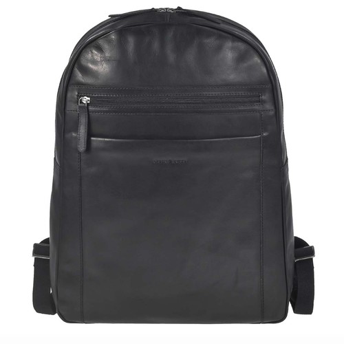 Zaino greenburry pelle nero - greenburry, in