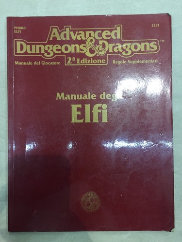 Manuale degli elfi accessorio - degli,
