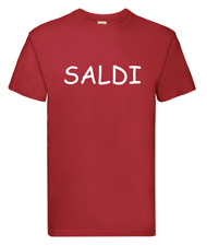 T-SHIRT MAGLIETTA "SALDI" PER