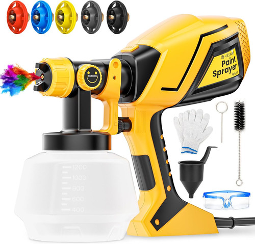 Pistola spruzzo 600w - a, hvlp