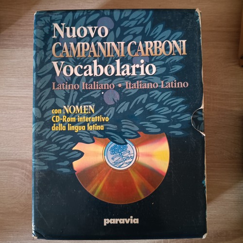 Vocabolario latino italiano - latino,