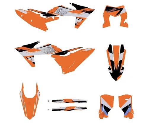 Kit grafiche adesivi - kit,