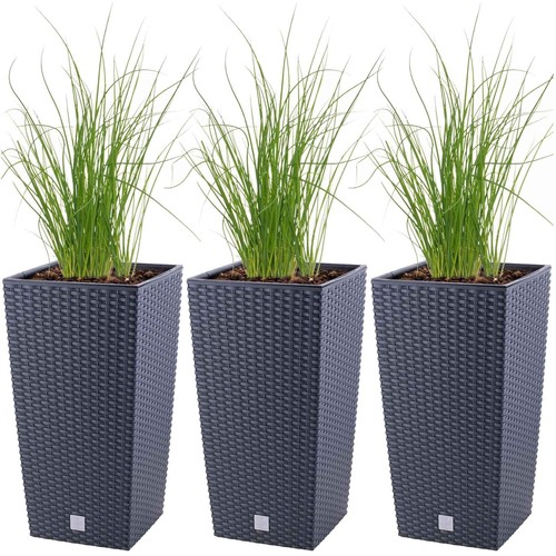 Vaso fiori portavaso - 3x,
