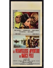 locandina LE MERAVIGLIOSE AVVENTURE DI MARCO POLO orson welles B337