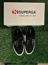 Superga Black And White Unisex
