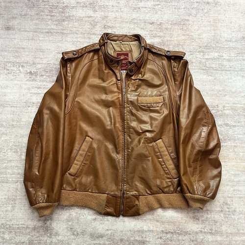 Bomber vintage pelle anni - in,