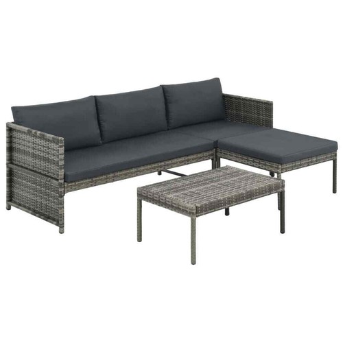 Vidaxl set divani giardino - set,