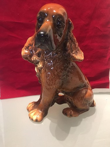 Goebel statua cane marrone - cane,