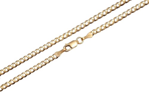 Collana catena maglia cubana
