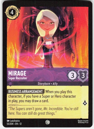 Mirage super recruiter 204 - super, 53/204
