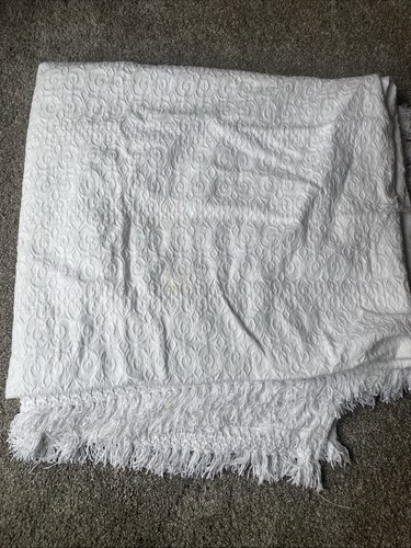 Copriletto vintage bianco - vintage,