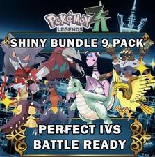 POKEMON LEGENDS ZA Z-A 6IV SHINY MEGA BUNDLE EV ADDESTRATO PIÙ ECONOMICO SU EBAY