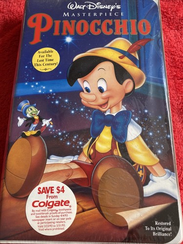 Vtg nos pinocchio walt - nos,