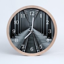 Orologio da Parete Tondo Legno