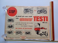 Testi produzione moto