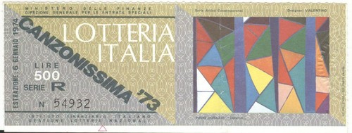 Biglietto lotteria nazionale