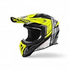 CASCO MOTO CROSS ENDURO AIROH AVIATOR ACE 2 MLXL Bianco,giallo Fluo,grigio,ne...