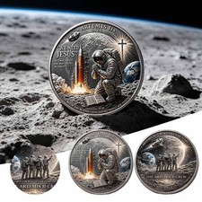 Moneta commemorativa 3D NASA