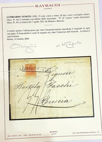 Lombardo veneto 1850 cent - lombardo,
