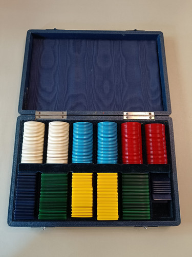 Gioco scatola fiches - /,