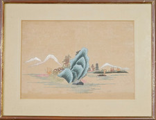 Quadro ricamo vintage - ricamo,