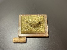 Antico fermacarte, bronzo e