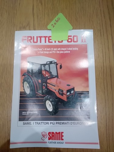 Stesso trattore frutteto - stesso,