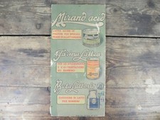 Cartello vintage pubblicitario