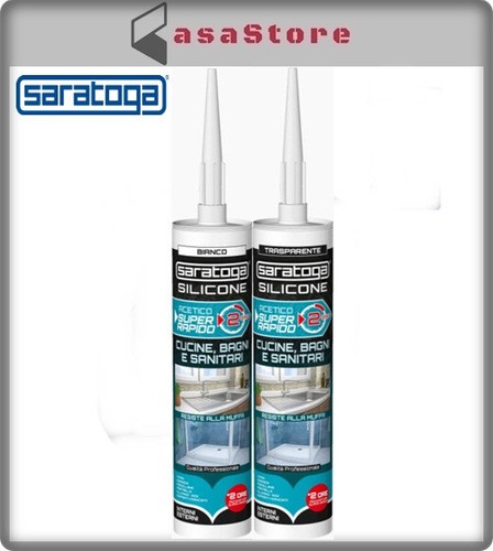Saratoga silicone acetico - saratoga,
