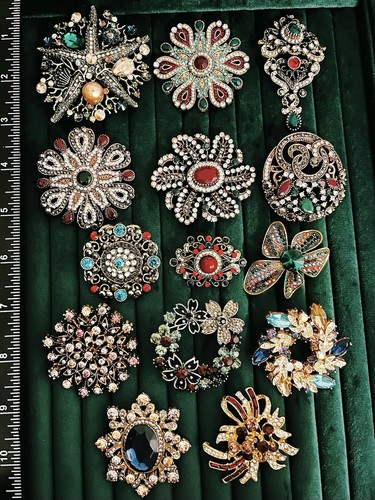 Lotto spille fiori stelle - lotto, e