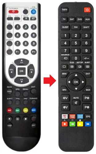 Telecomando adatto per - , united