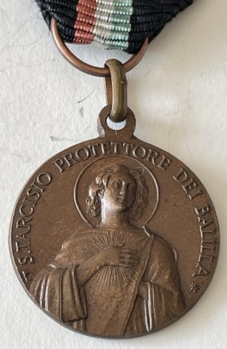 Medaglia san tarcisio - medaglia,