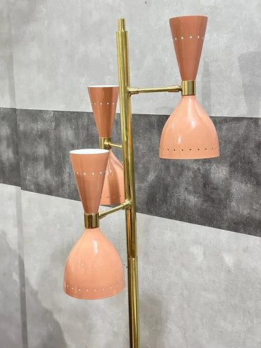 Lampada terra treppiede - lampada,