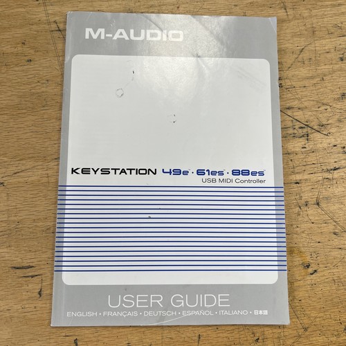 Audio manuale utente - m-audio,