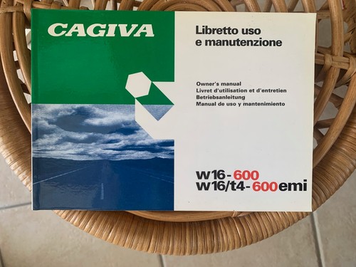 Cagiva w16 600 manuel - -,
