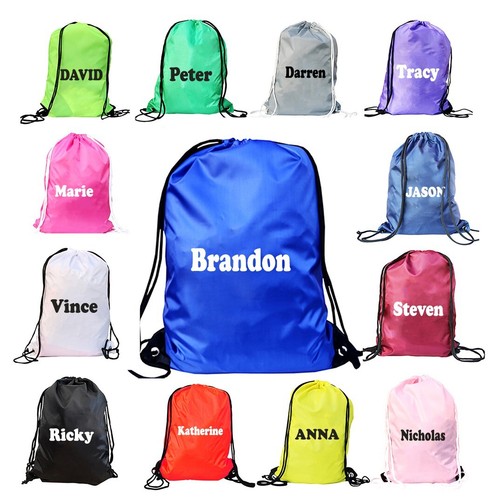 Zaino con coulisse nylon borsa