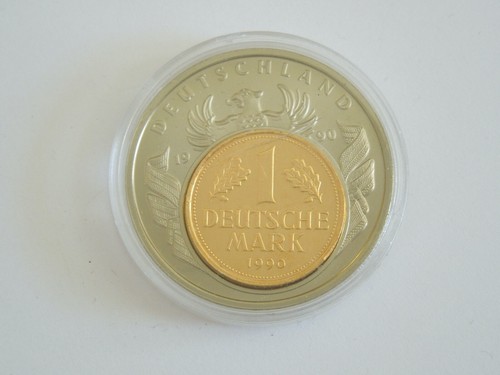 Medaglia valute europee con - "valute,