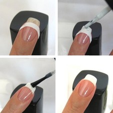 PER TIPS GUIDA FINTE ADESIVI UNGHIE FRENCH MANICURE NAIL ART oe