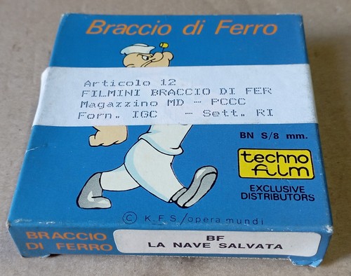 Super film braccio ferro - 8, di