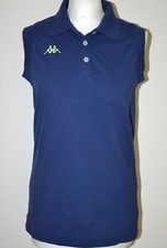 KAPPA POLO DONNA VINTAGE SMANICATA, CANOTTA, OTTIMO STATO, TG S/M PRELOVED