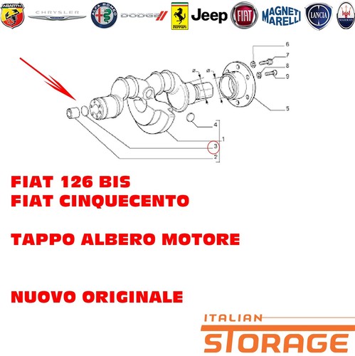 Fiat 126 bis - 126, tappo