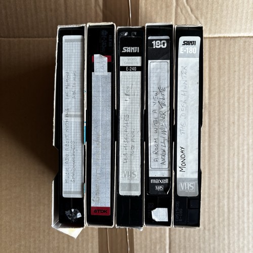 Lotto videocassette vhs home - vhs,
