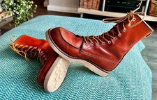RED WING 877 Setter irlandese 8 pollici mocassino US 7 D EU 39/40