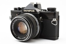 Leggi [Near MINT] Olympus OM-1 SLR Film Black F.Zuiko Auto-S 50mm f1.8 Lens...