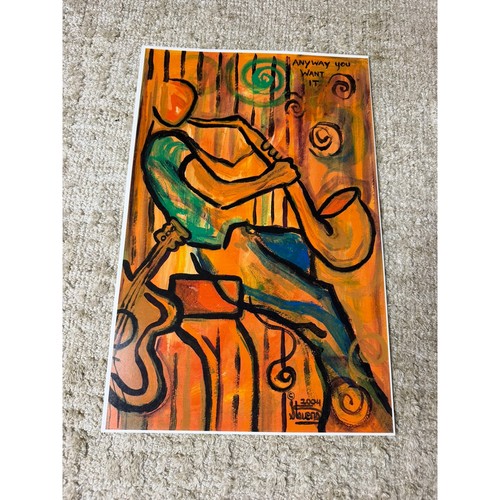 Stampa artistica jazz anyway - artistica,