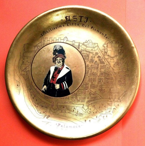 Piatto commemorativo placcato - commemorativo,