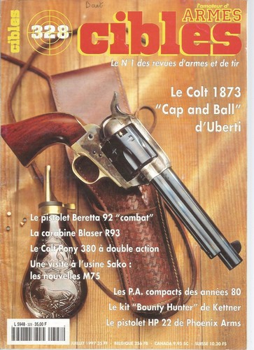 Cibles 328 colt 1873 cap - colt, "cap