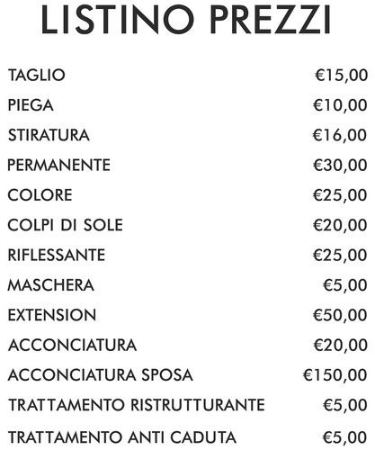 Adesivo vetrina negozi listino - adesivo,