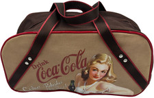 borsone vintage drink Coca Cola Refreshes You Best!  Coke trade-mark